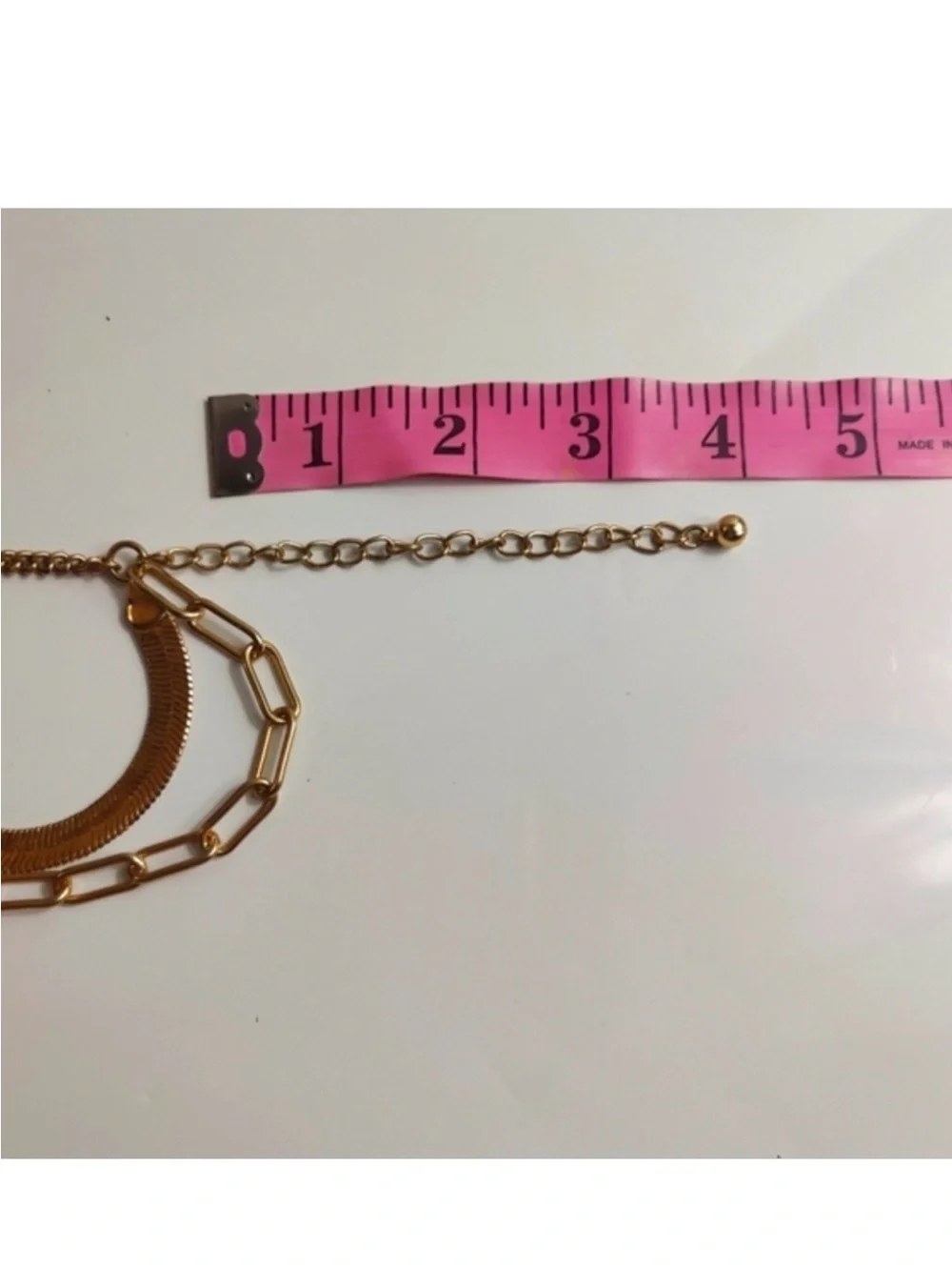 Chico's Gold Layered Chain Necklace Set